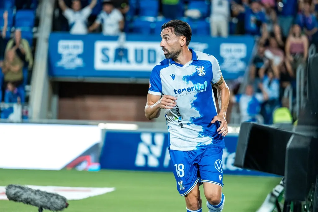 Enric Gallego, autor del gol del CD Tenerife / Club Deportivo Tenerife