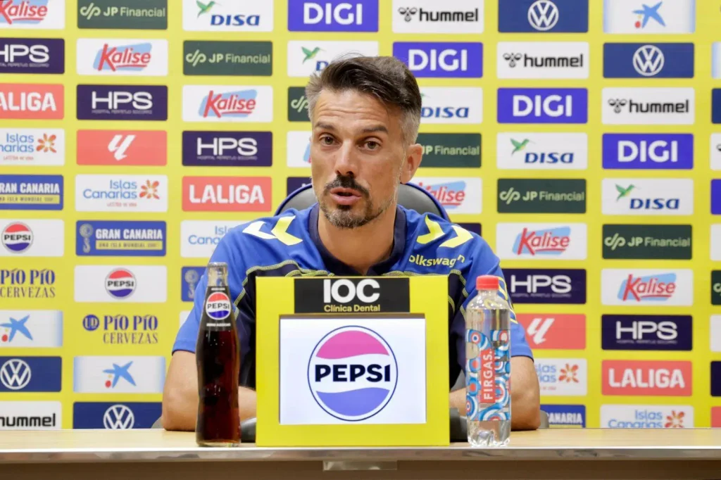 Rubén de la Barrera, entrenador de la UD Las Palmas 