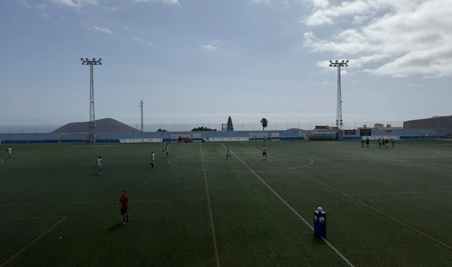 Suspendido el partido entre el Atlético Unión Güímar y el Sporting Hortaleza tras incidentes entre ambos banquillos