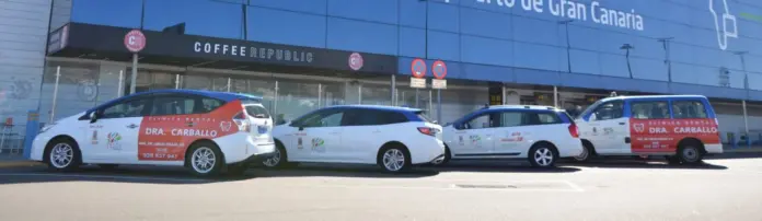 Taxis de la Cooperativa de Taxis de Telde