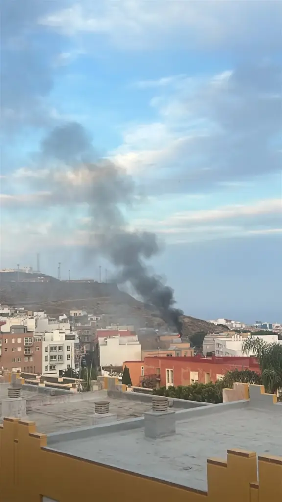 incendio Monte Panco, La Laguna
