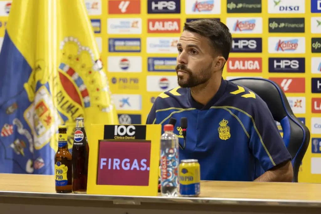Kirian Rodríguez en rueda de prensa