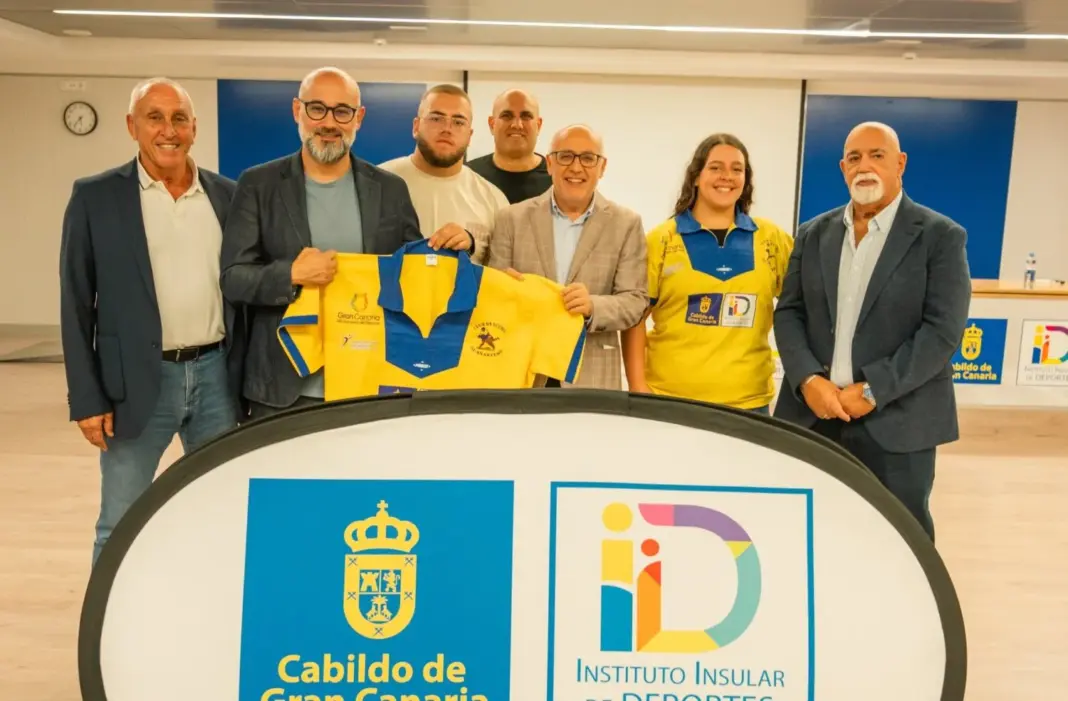 Presentación de la 47ª Liga Cabildo de Gran Canaria de Lucha Canaria. Imagen Cabildo de Gran Canaria