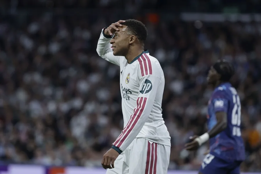 El jugador del Real Madrid, Kylian Mbappé. Imagen EFE