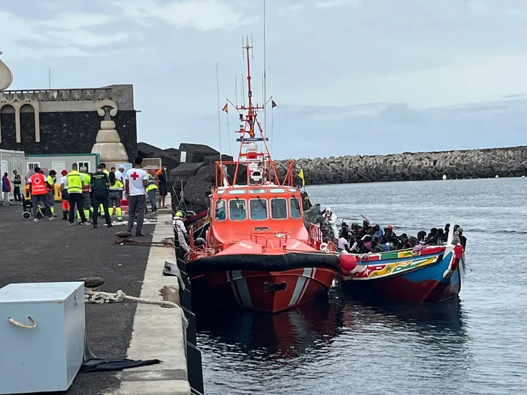 Llegan a Canarias más de 400 personas migrantes en las últimas horas