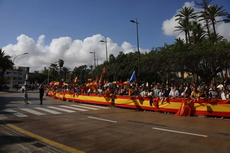 Los reyes llegan a Melilla, donde concluyen su histórica visita por las ciudades autónomas