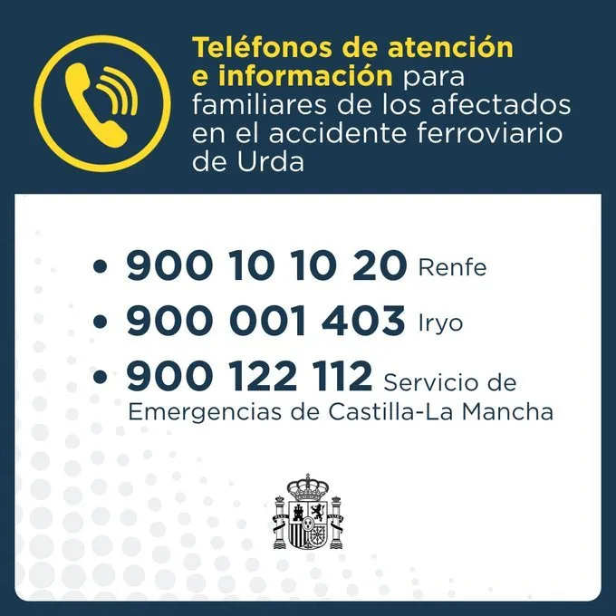 Teléfonos de atención e información