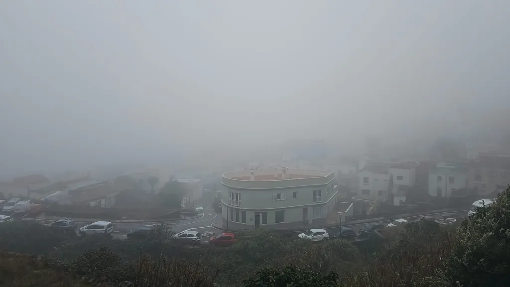 El Hierro y La Palma, en prealerta por lluvias. Situación del tiempo en Valverde este martes. Imagen RTVC / Haridian Marichal